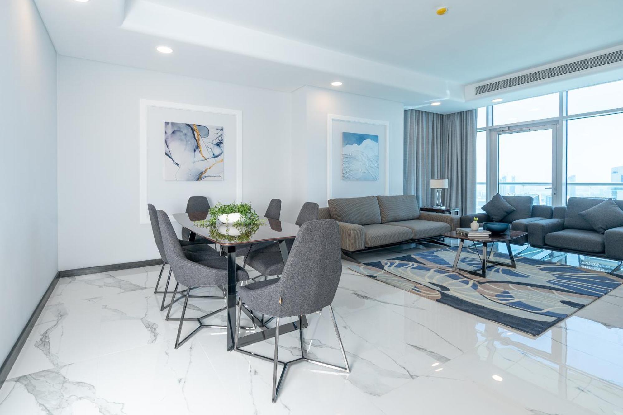S Plaza Suites Hotel Seef エクステリア 写真